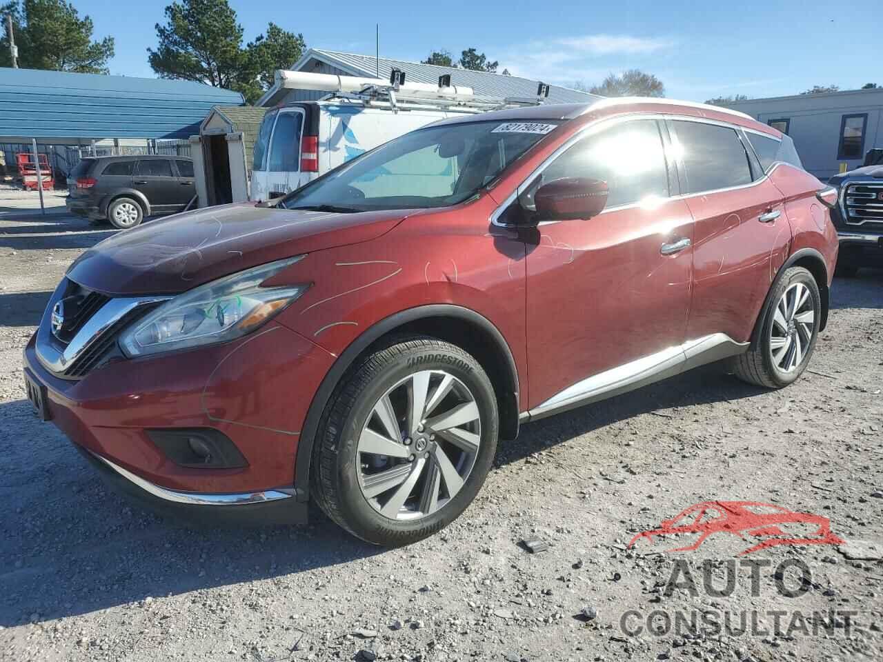 NISSAN MURANO 2018 - 5N1AZ2MG0JN162417
