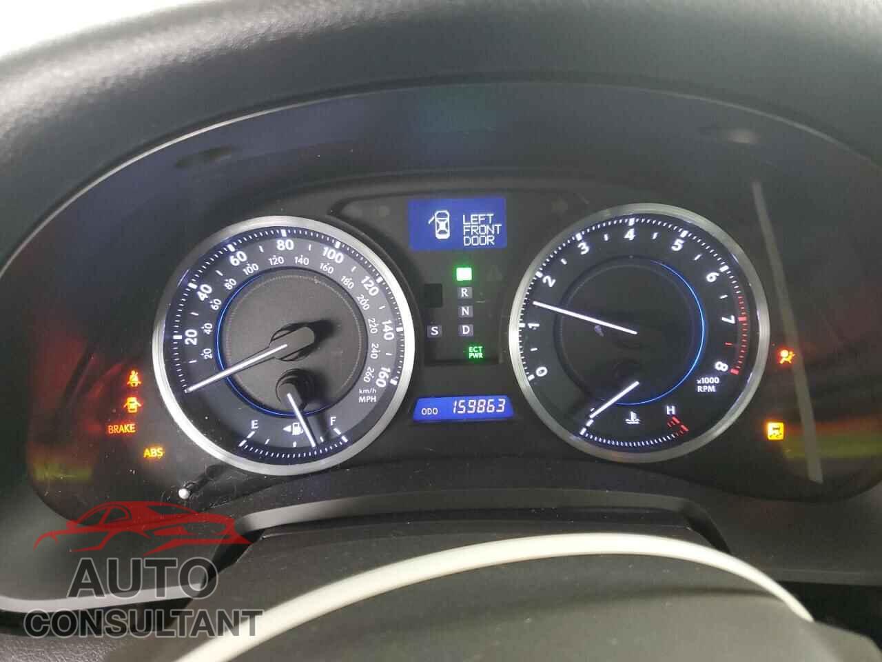 LEXUS IS 2013 - JTHBF5C22D5192952