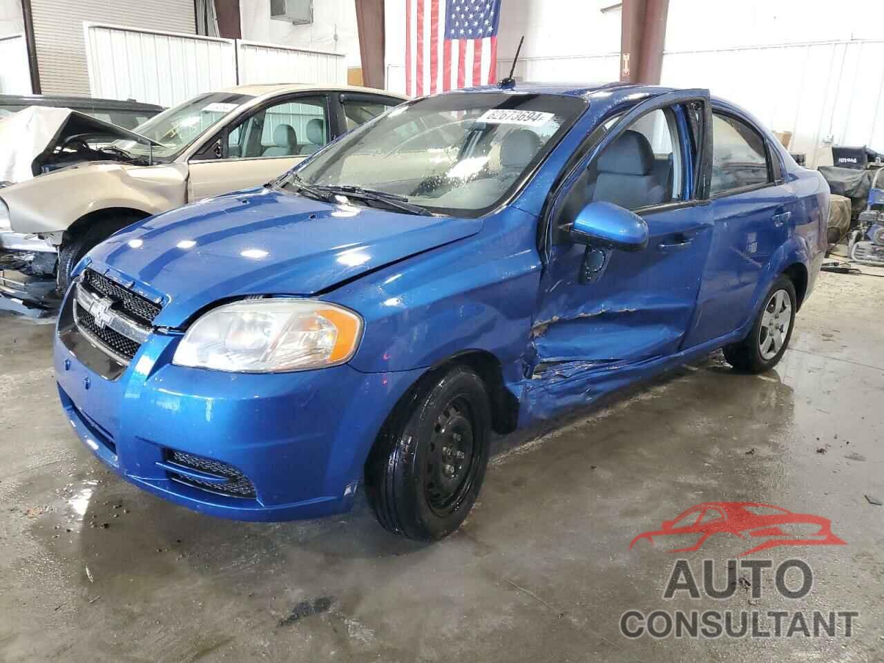 CHEVROLET AVEO 2010 - KL1TD5DE8AB126916