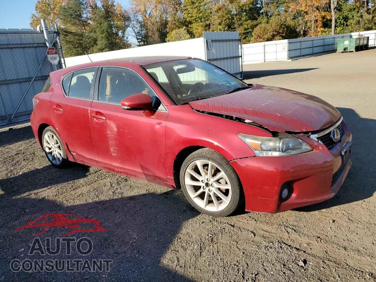 LEXUS CT 200 2013 - JTHKD5BH4D2163482