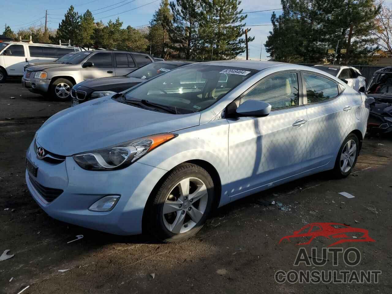 HYUNDAI ELANTRA 2013 - KMHDH4AE5DU527103