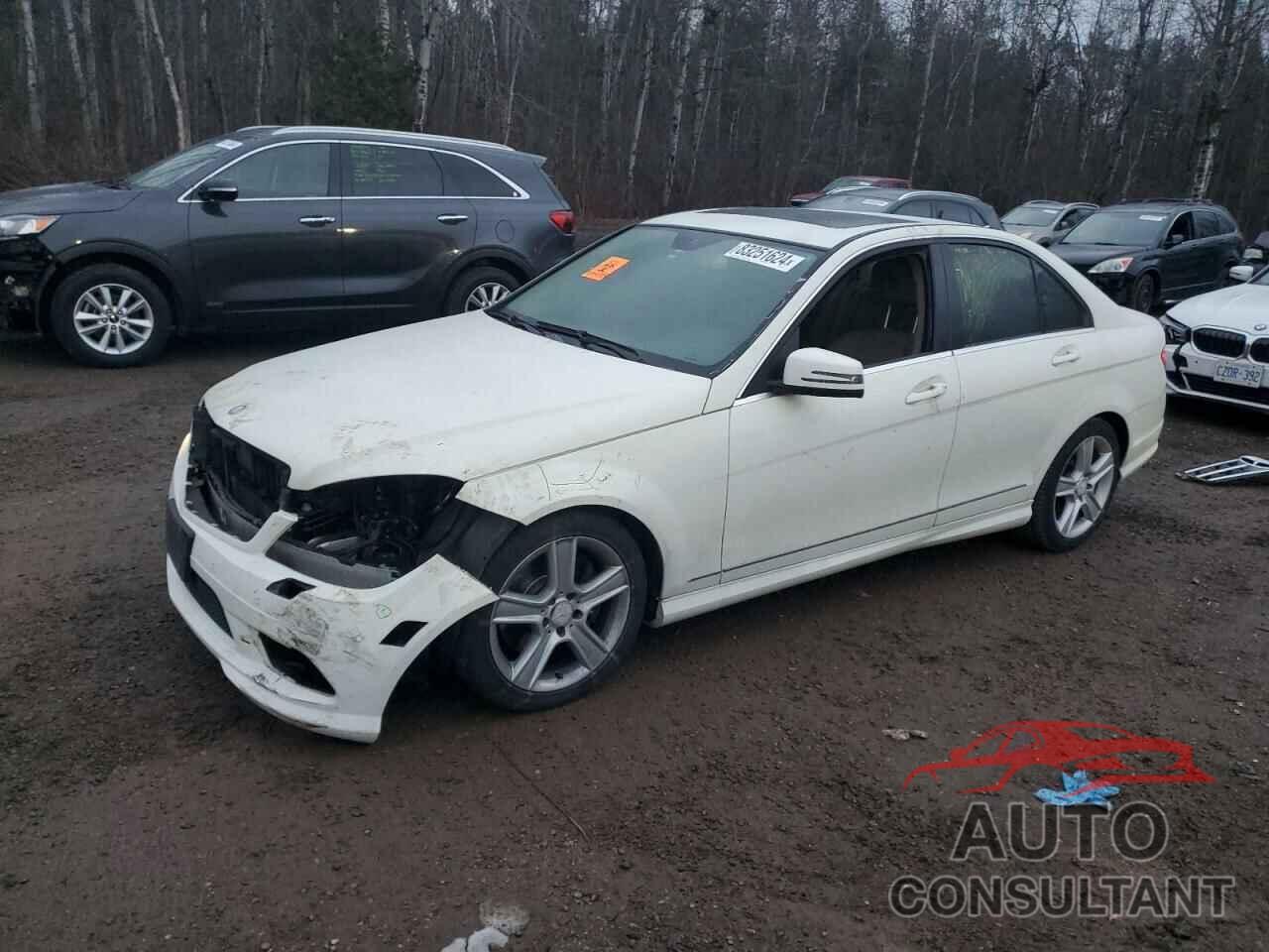 MERCEDES-BENZ C-CLASS 2011 - WDDGF8BB2BA509875