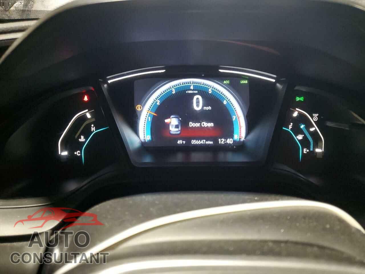 HONDA CIVIC 2019 - 19XFC2E63KE003284