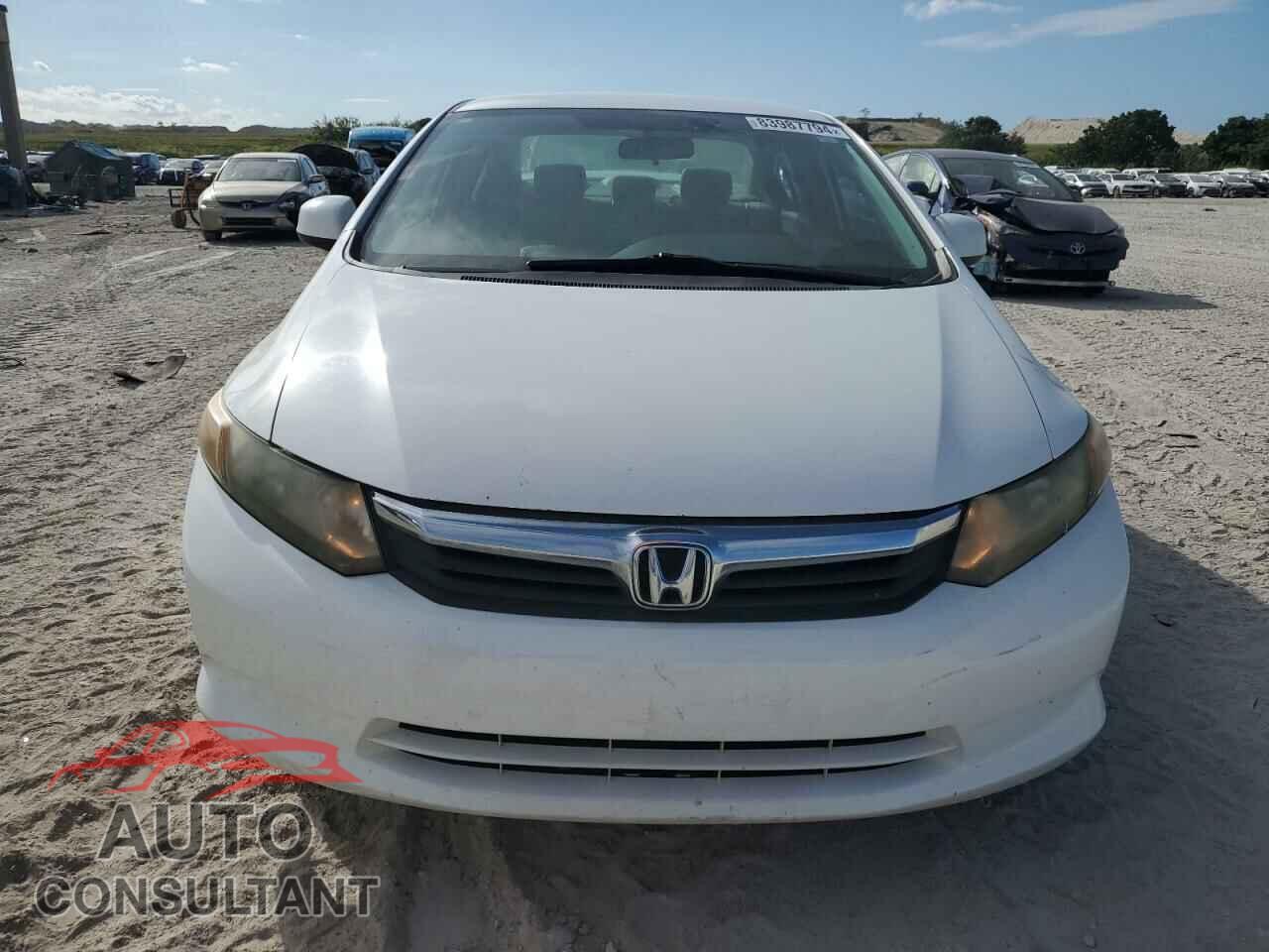 HONDA CIVIC 2012 - 2HGFB2F56CH328737