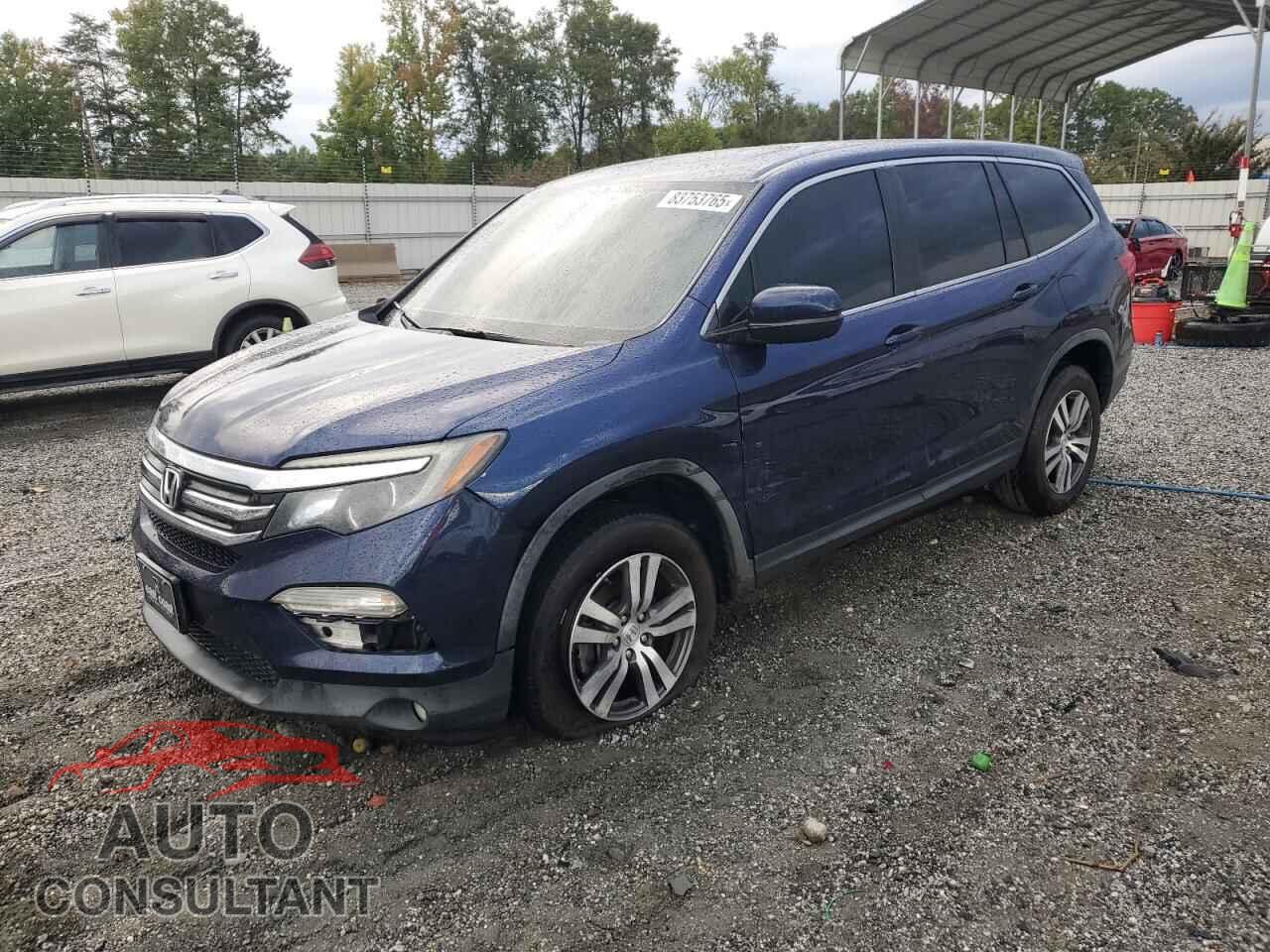 HONDA PILOT 2017 - 5FNYF6H58HB069522