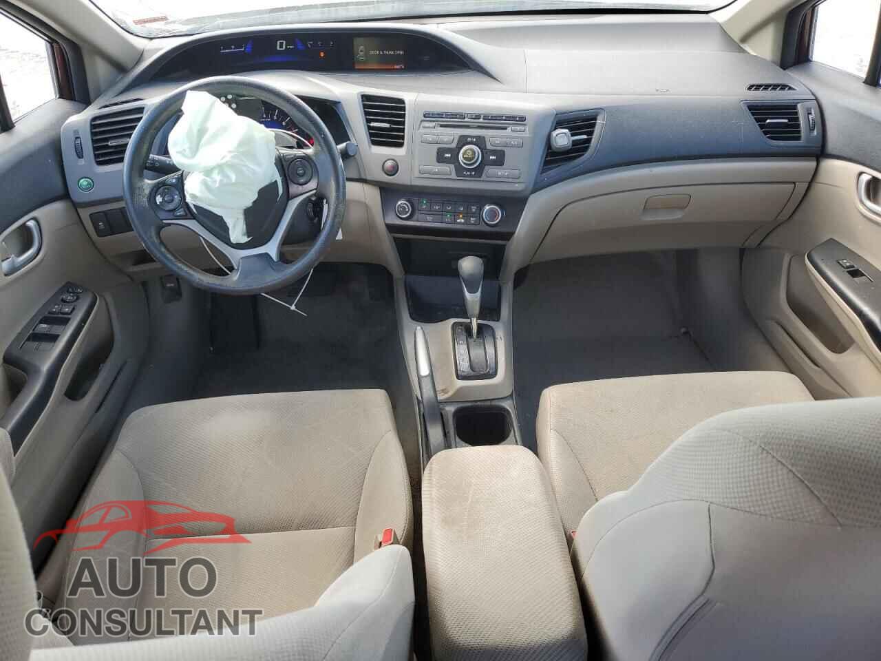 HONDA CIVIC 2012 - 19XFB2F50CE104891