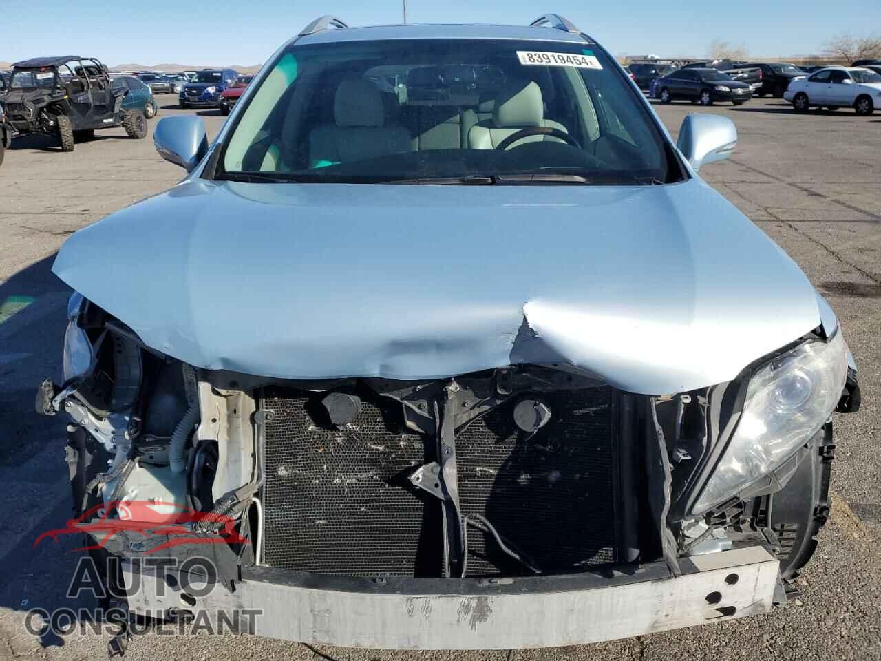 LEXUS RX350 2010 - 2T2BK1BA5AC027082