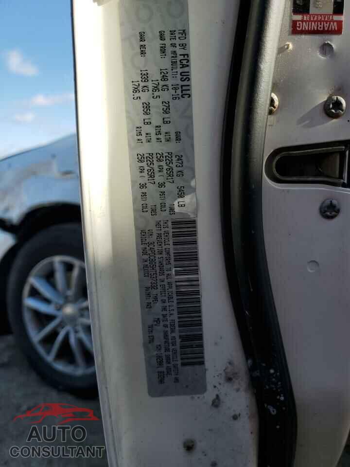 DODGE JOURNEY 2017 - 3C4PDCBG5HT537332