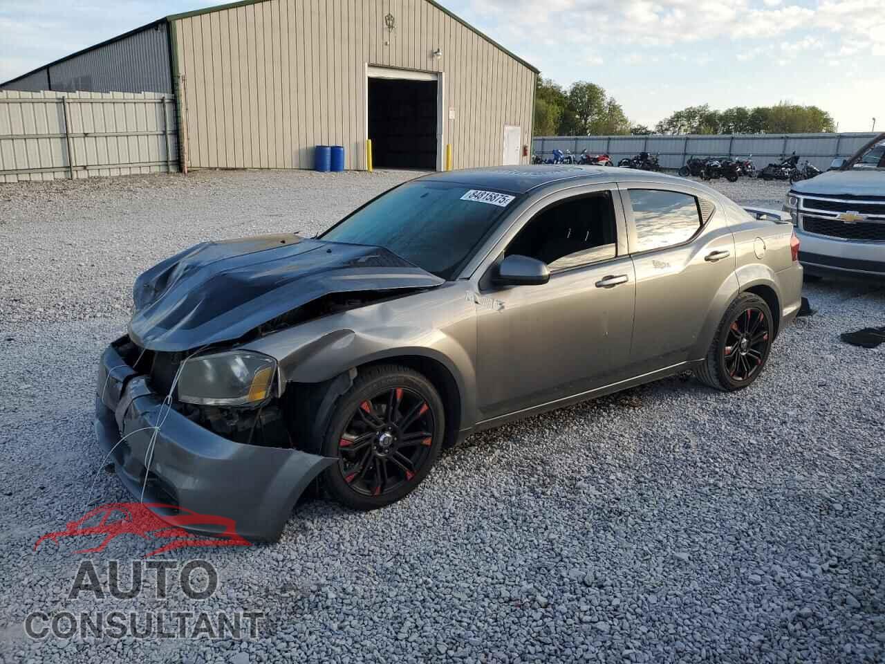 DODGE AVENGER 2013 - 1C3CDZCB0DN502507
