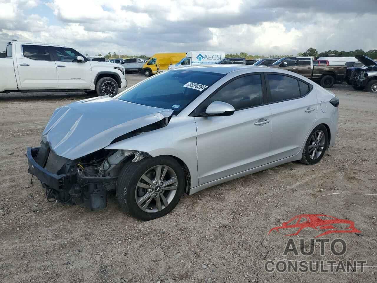 HYUNDAI ELANTRA 2017 - KMHD84LF4HU207167