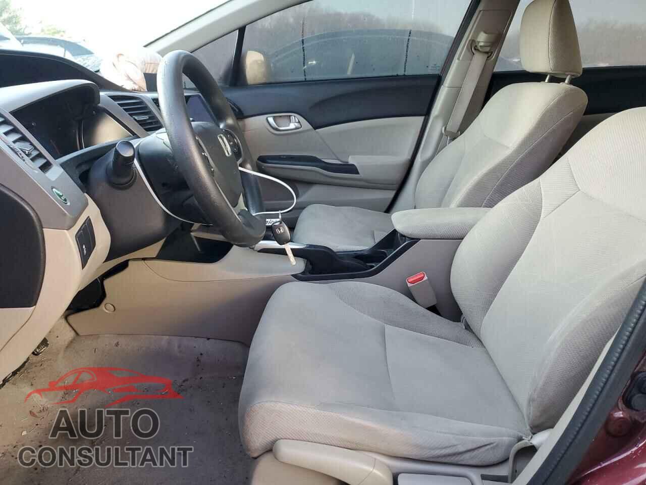 HONDA CIVIC 2012 - 19XFB2F84CE343242
