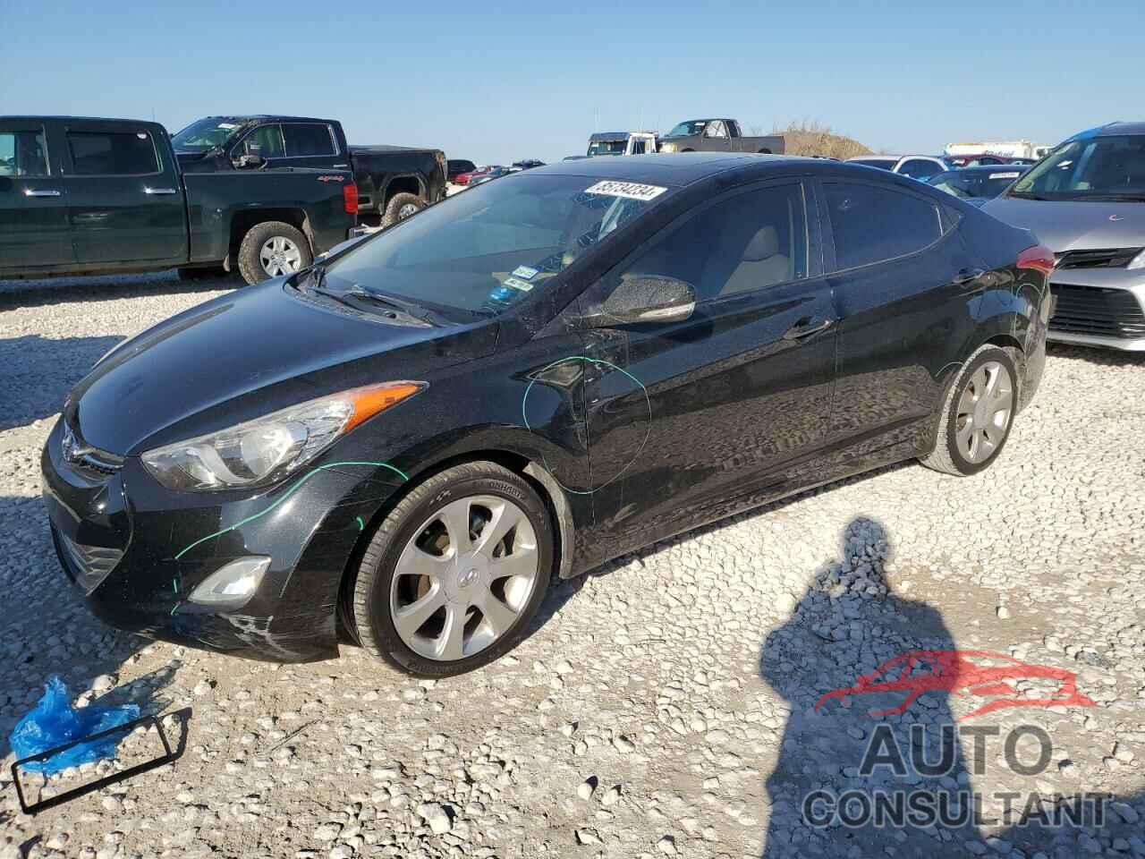 HYUNDAI ELANTRA 2011 - KMHDH4AE1BU129822
