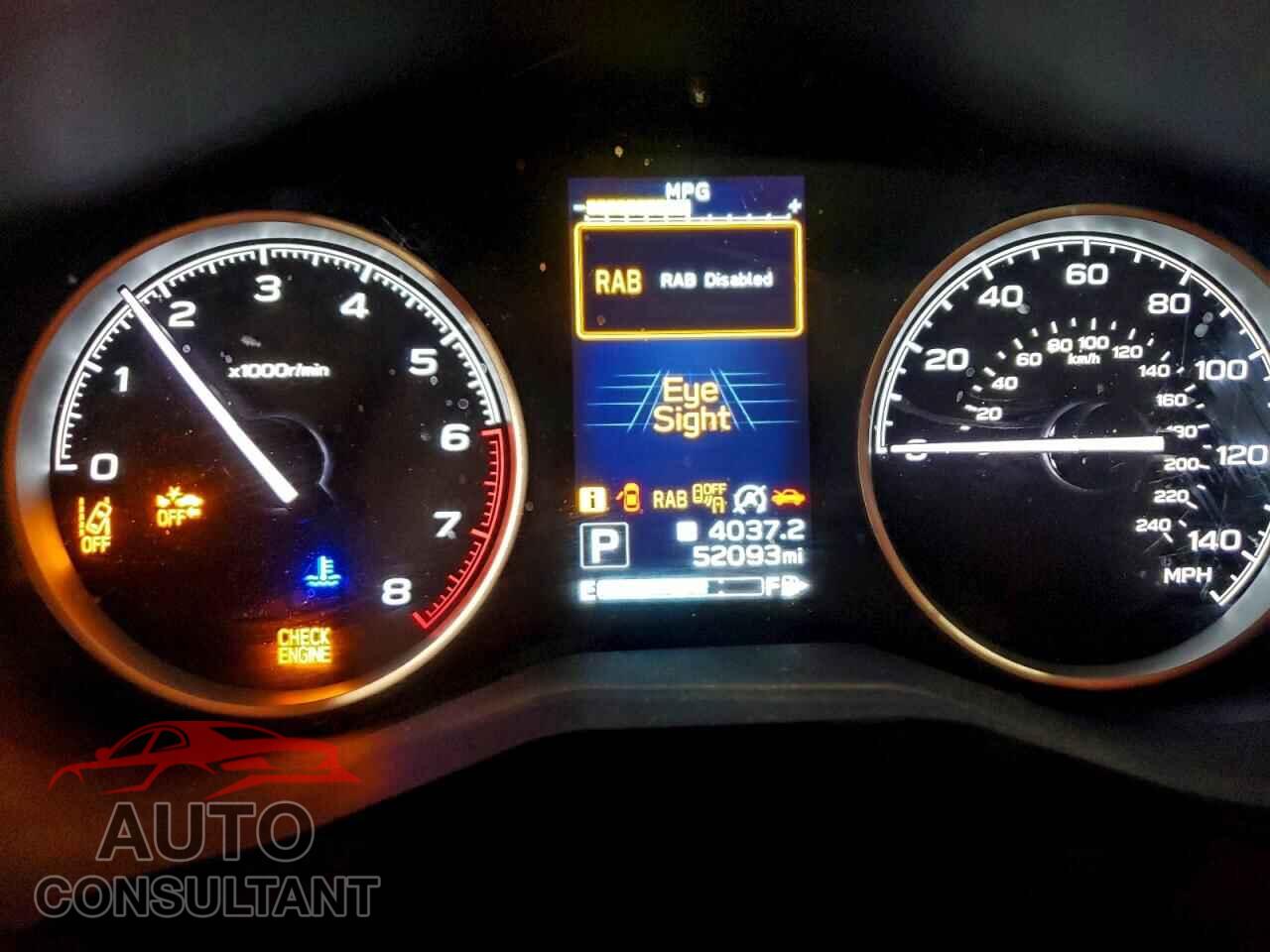SUBARU FORESTER 2019 - JF2SKAUCXKH438530