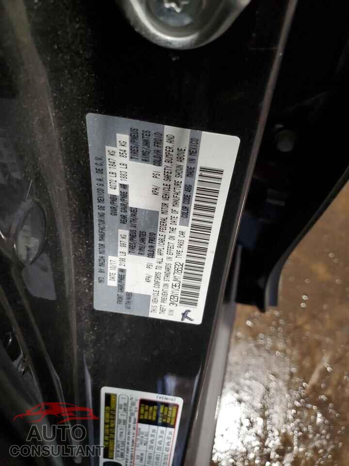 MAZDA 3 2018 - 3MZBN1V35JM178632