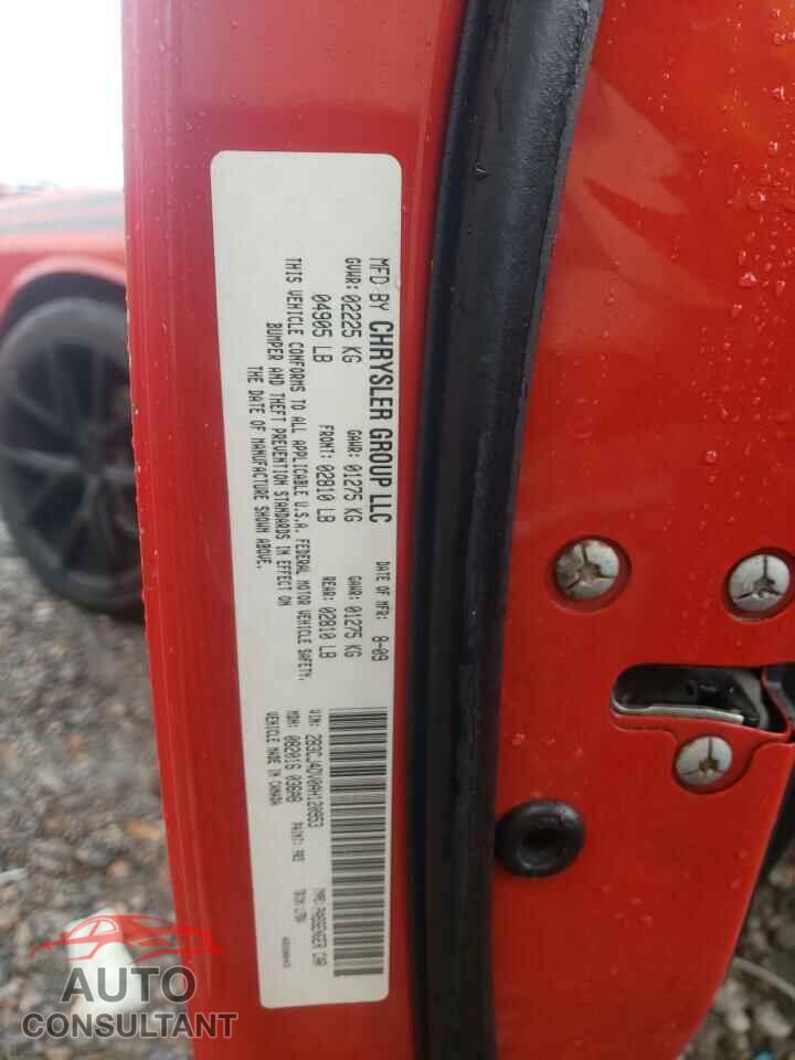 DODGE CHALLENGER 2010 - 2B3CJ4DV0AH120953