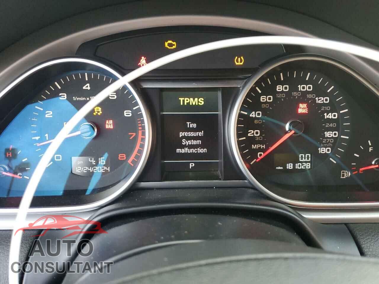AUDI Q7 2012 - WA1LGBFE2CD001584