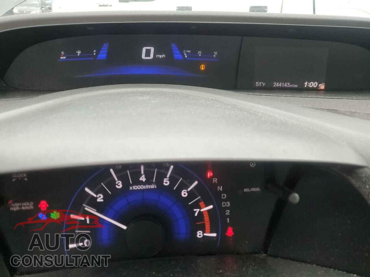 HONDA CIVIC 2012 - 2HGFB2F80CH307683