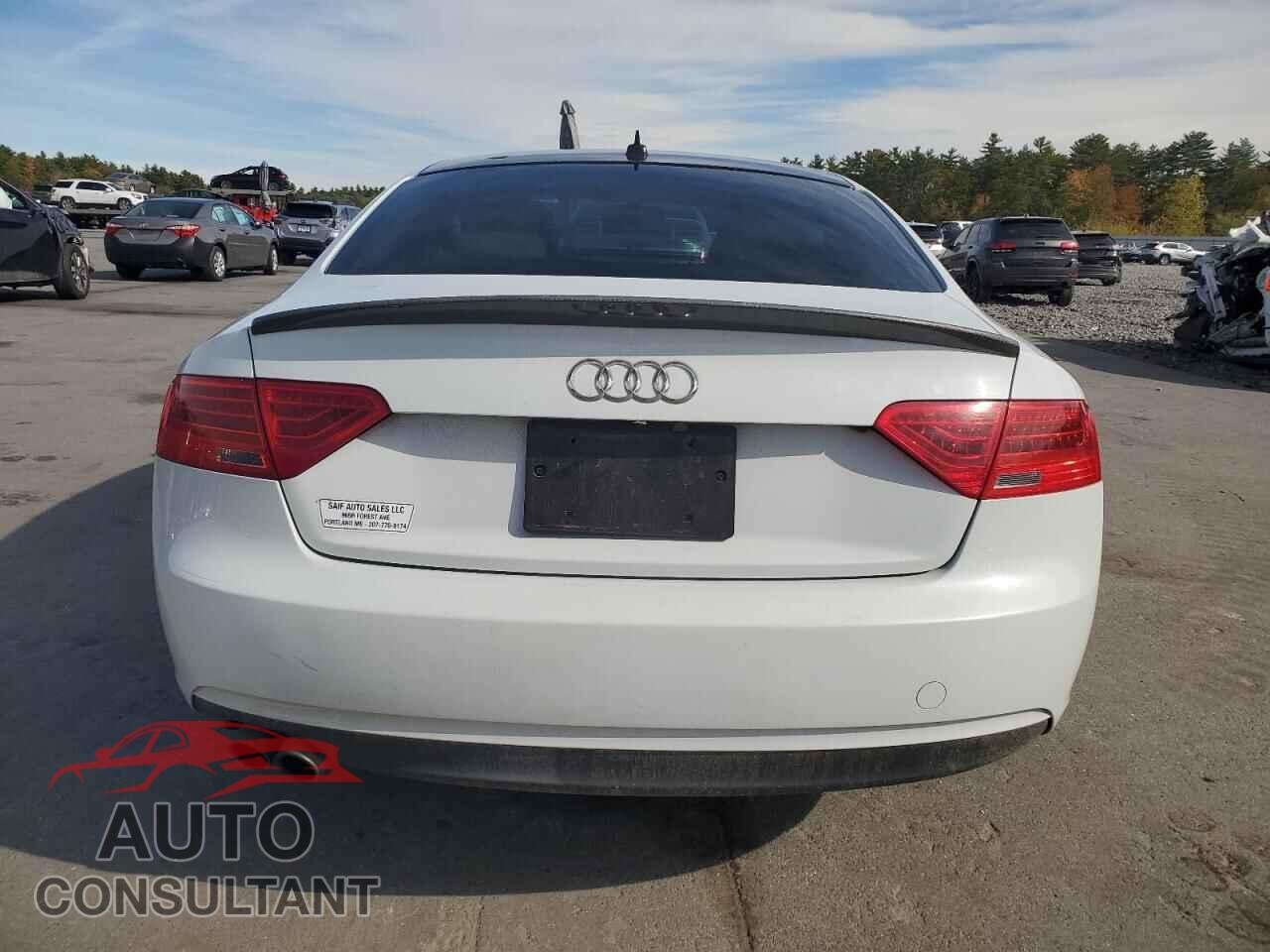 AUDI A5 2013 - WAUCFAFR8DA019478