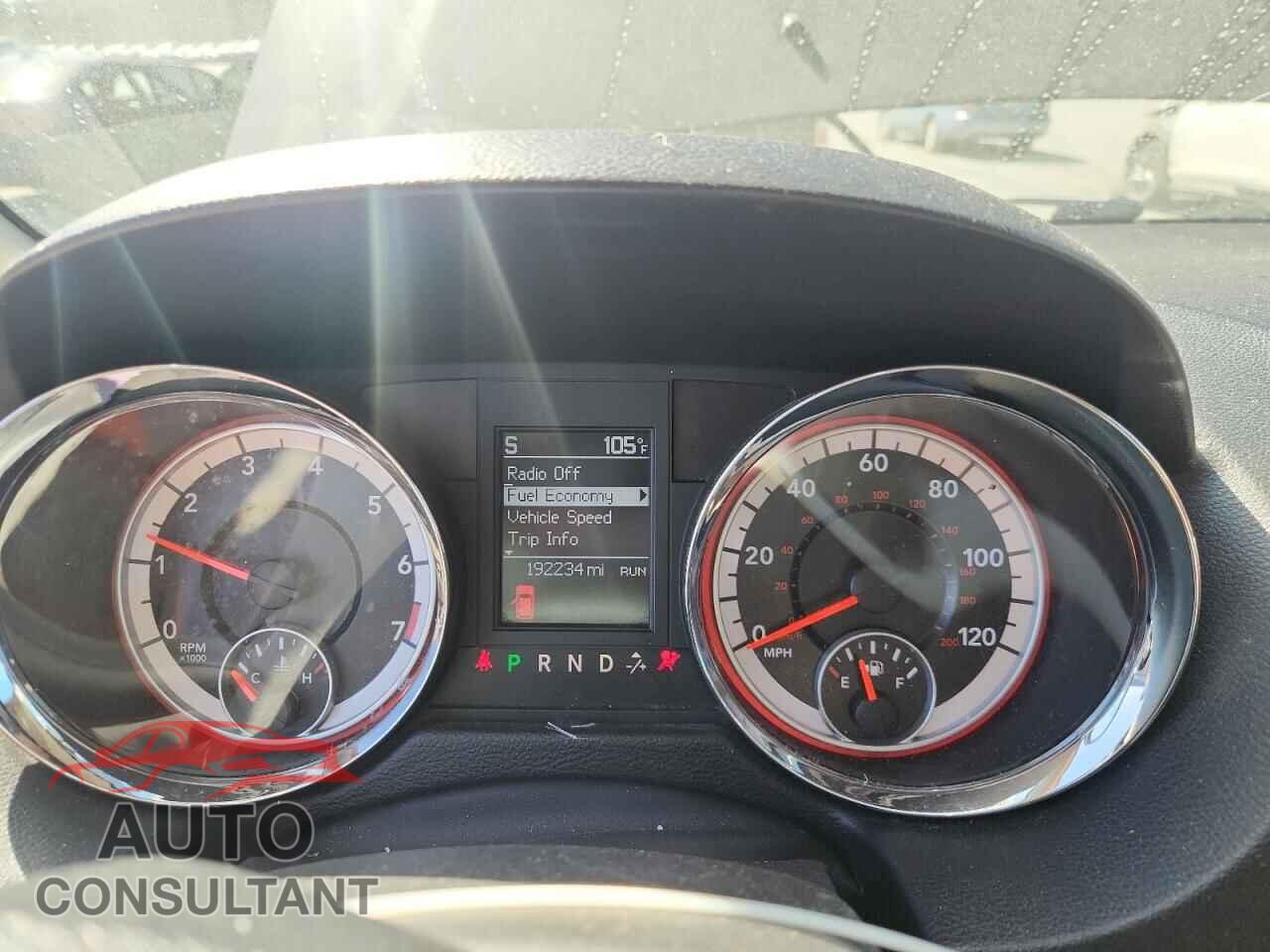 DODGE CARAVAN 2012 - 2C4RDGDG9CR109790