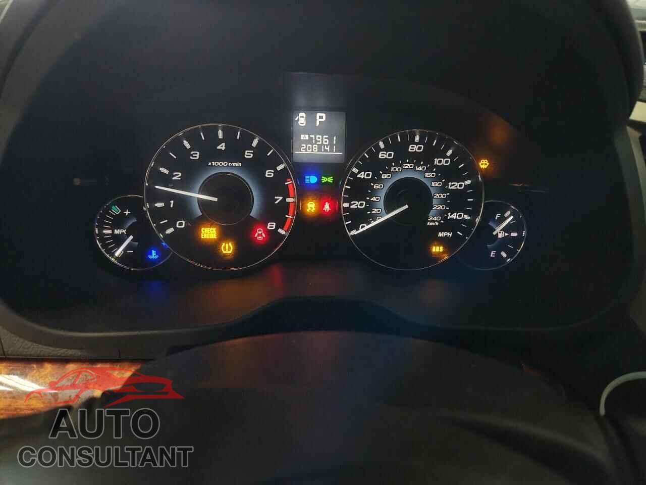 SUBARU OUTBACK 2011 - 4S4BRCLC3B3428308