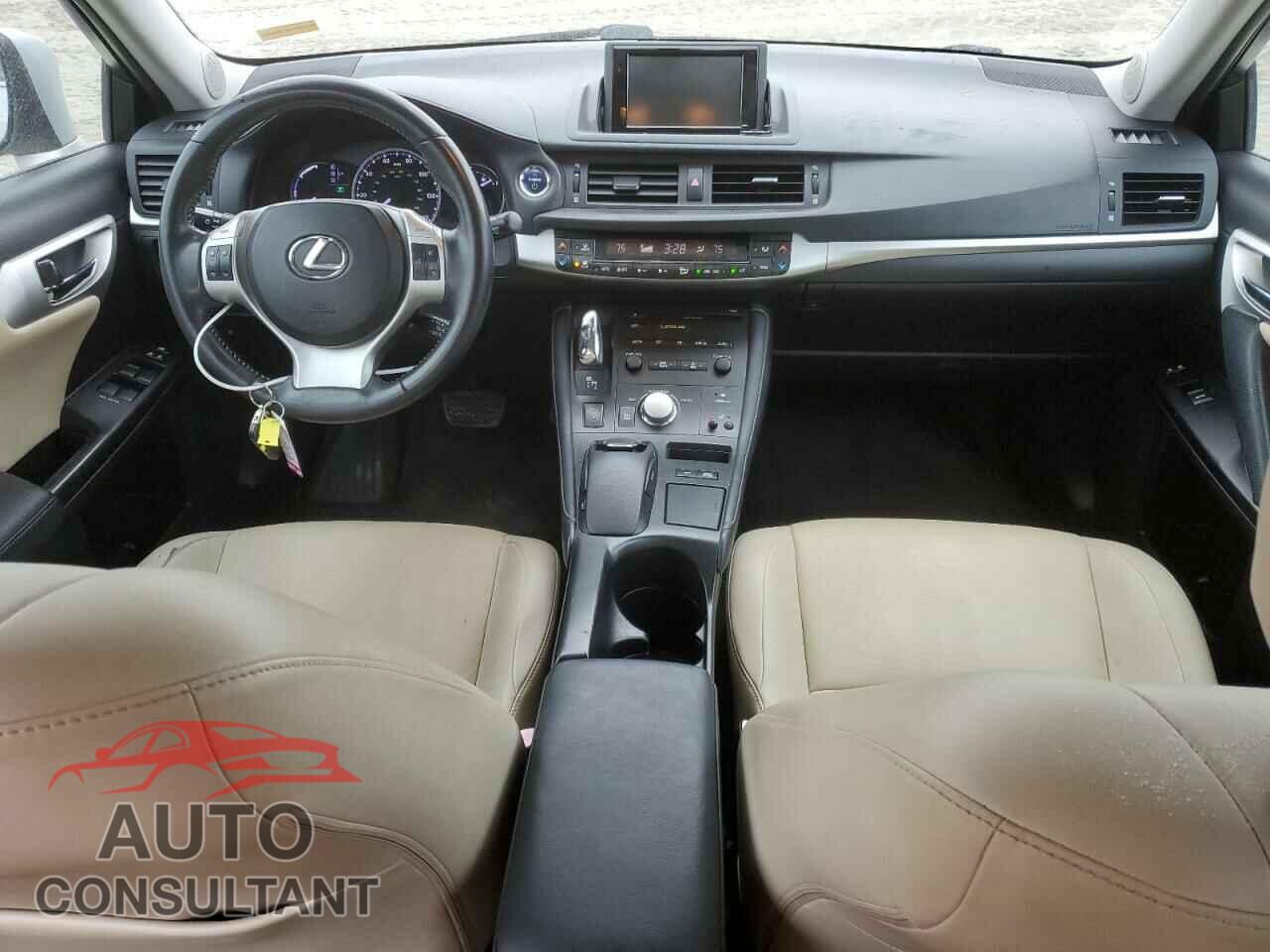 LEXUS CT 200 2011 - JTHKD5BH4B2011201