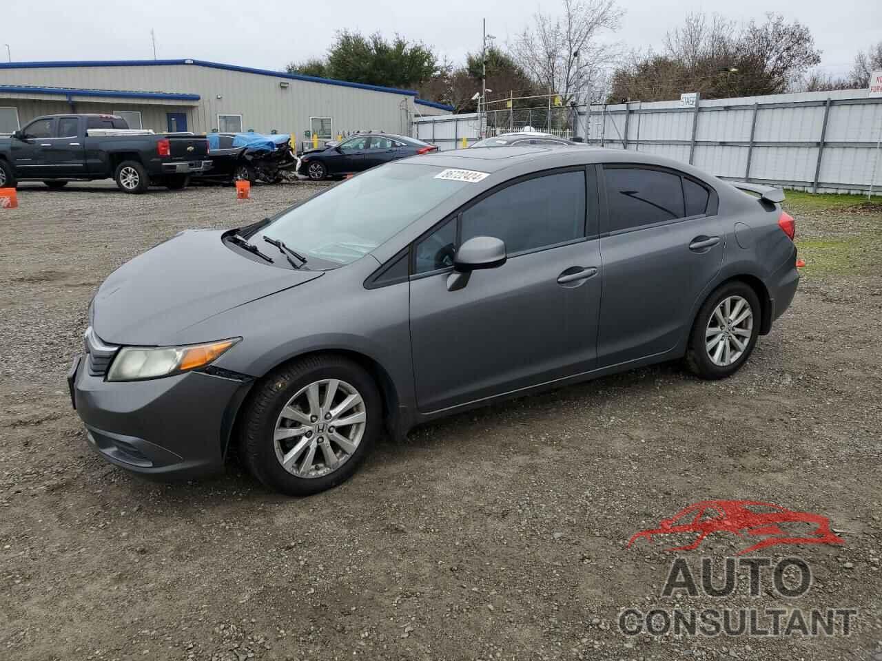 HONDA CIVIC 2012 - 19XFB2F86CE318861