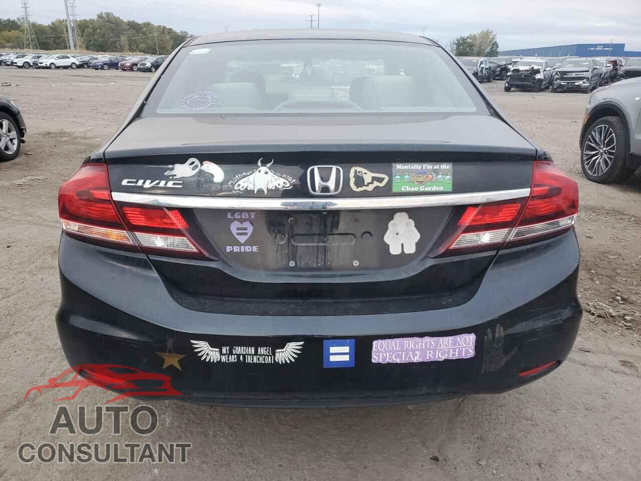 HONDA CIVIC 2013 - 19XFB2F50DE015789