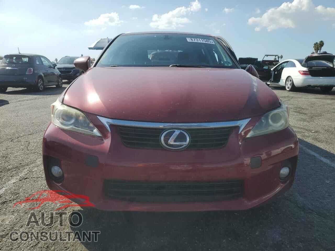 LEXUS CT 200 2013 - JTHKD5BH5D2134945