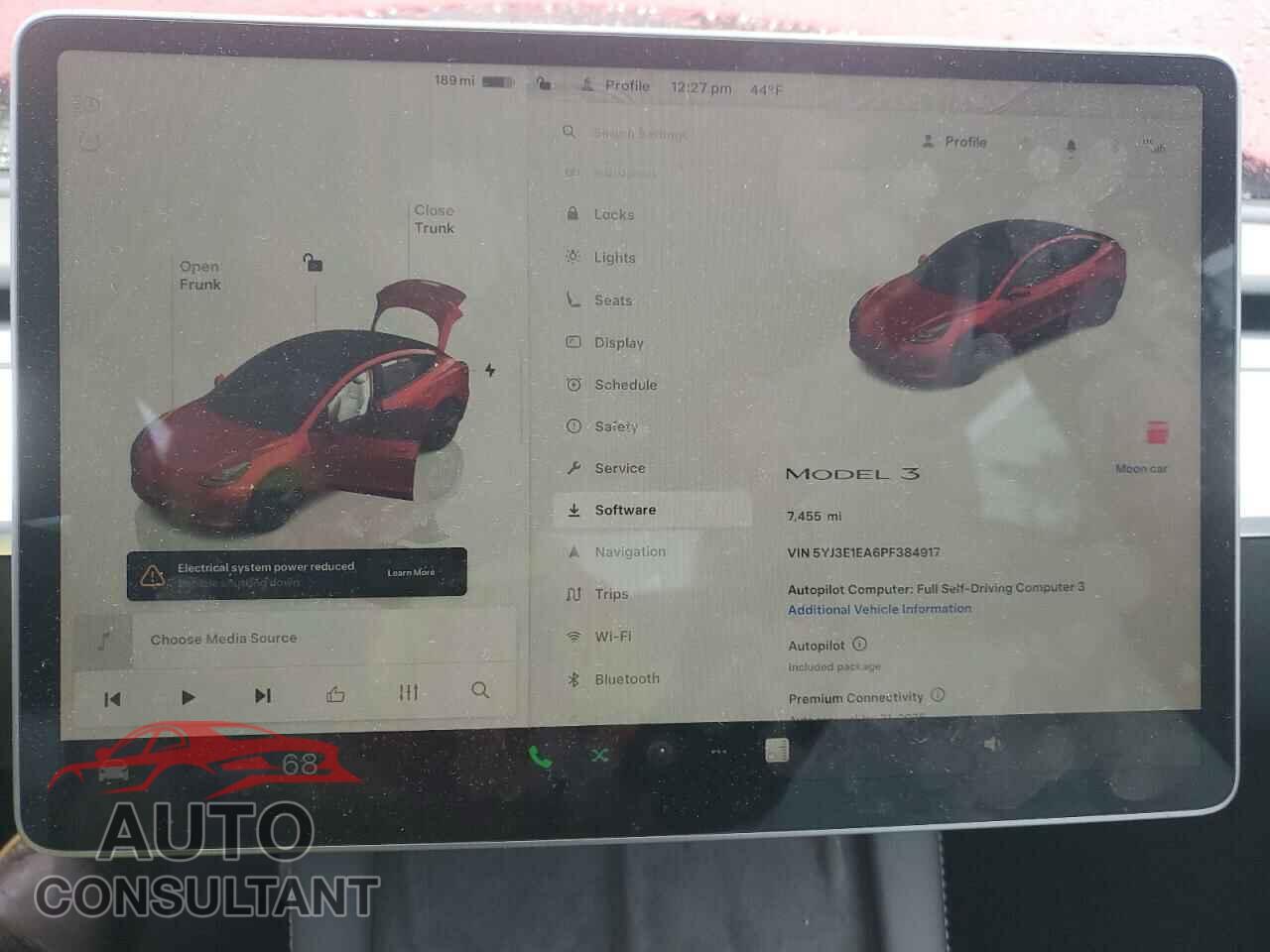 TESLA MODEL 3 2023 - 5YJ3E1EA6PF384917