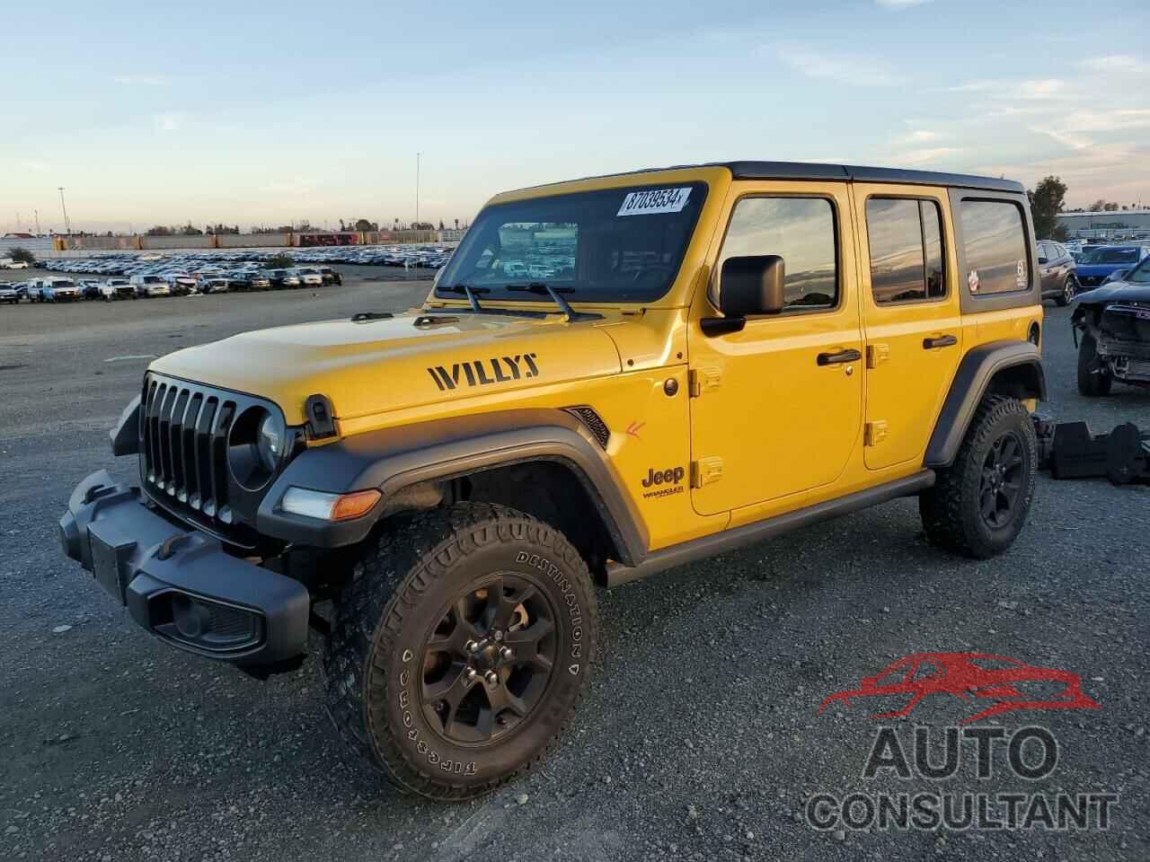 JEEP WRANGLER 2021 - 1C4HJXDN3MW504821