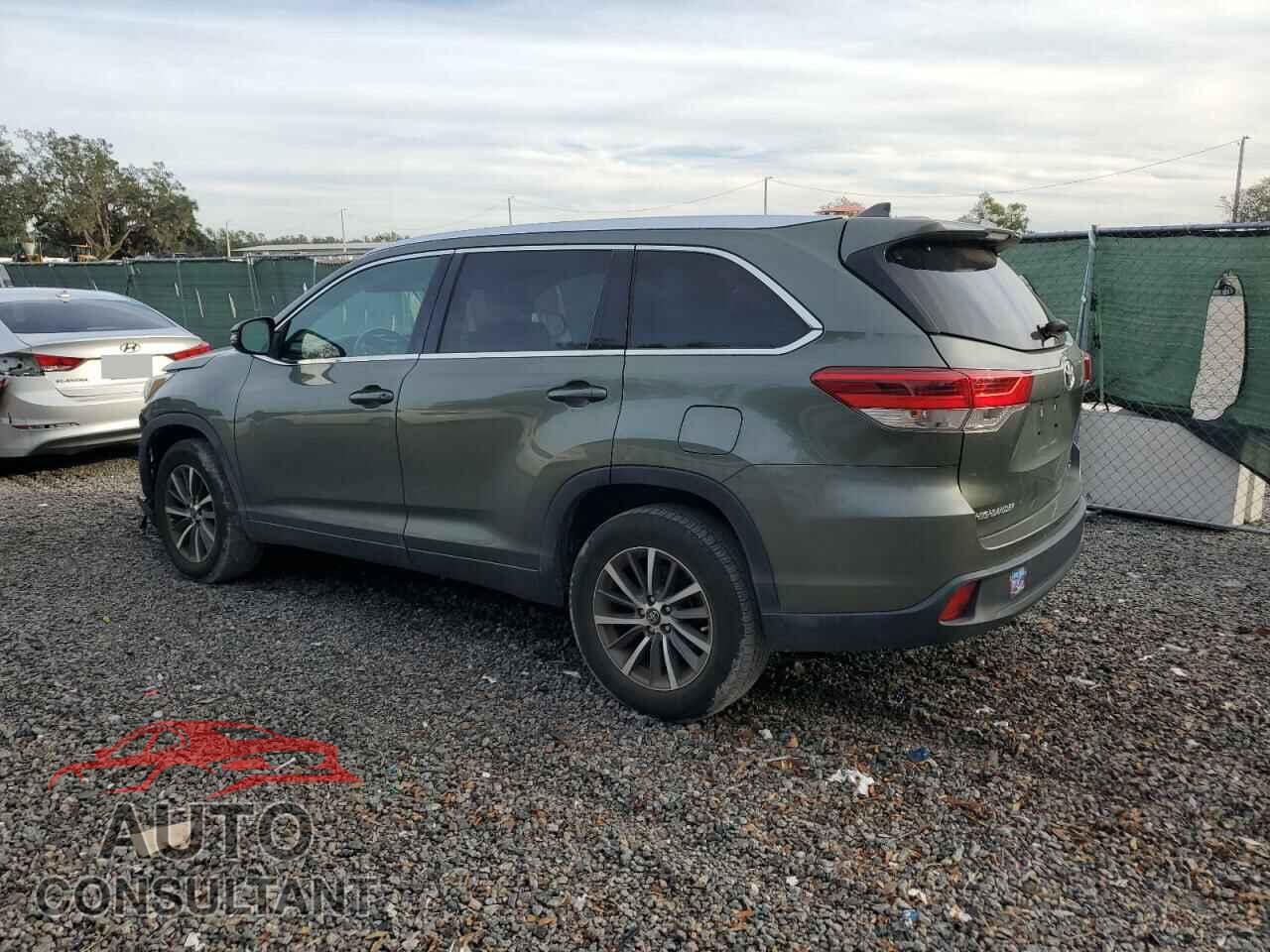 TOYOTA HIGHLANDER 2018 - 5TDKZRFH6JS242550