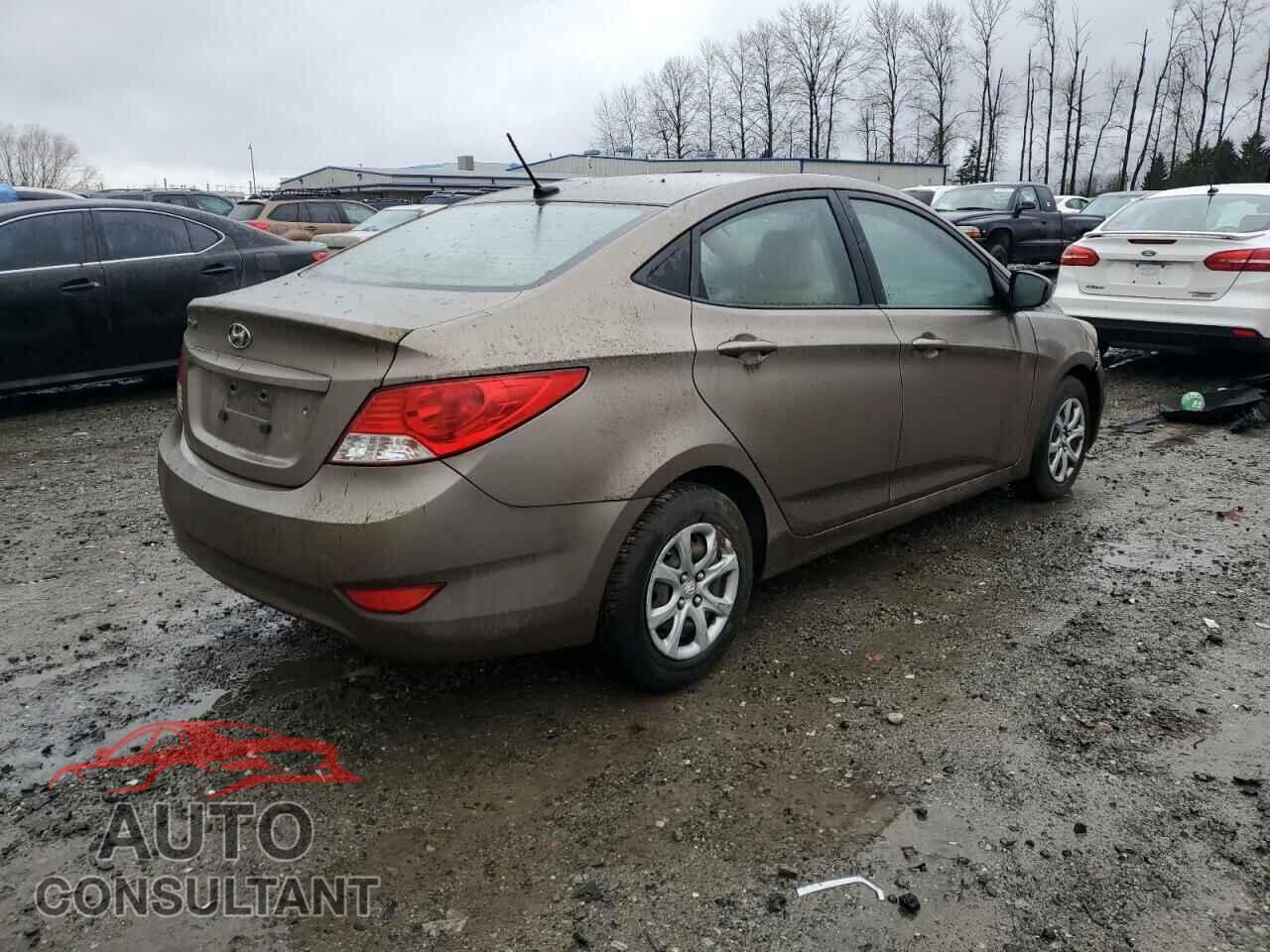 HYUNDAI ACCENT 2012 - KMHCT4AE1CU181379