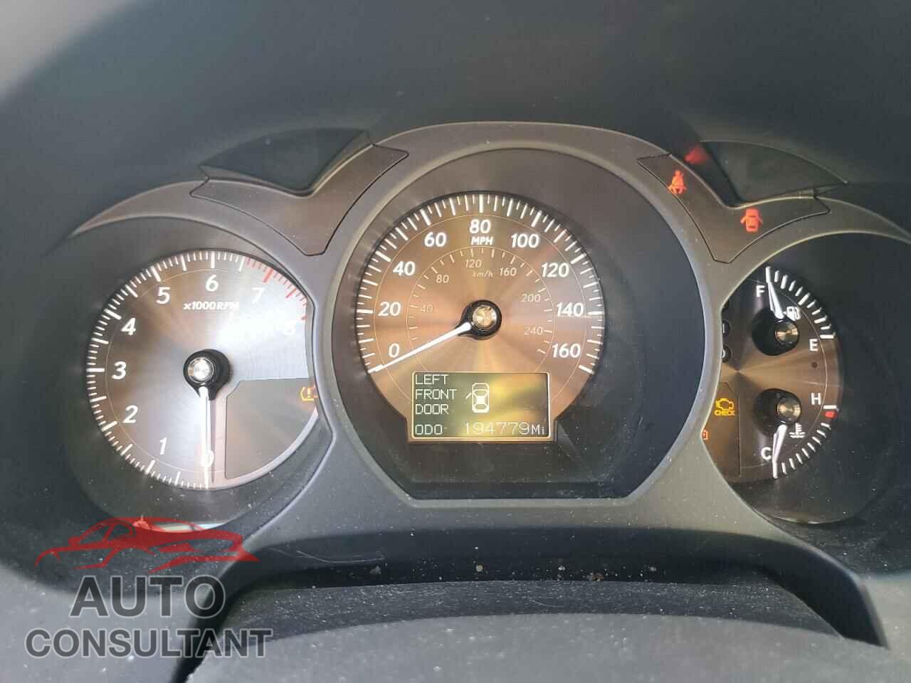 LEXUS GS350 2010 - JTHCE1KS1A0025105