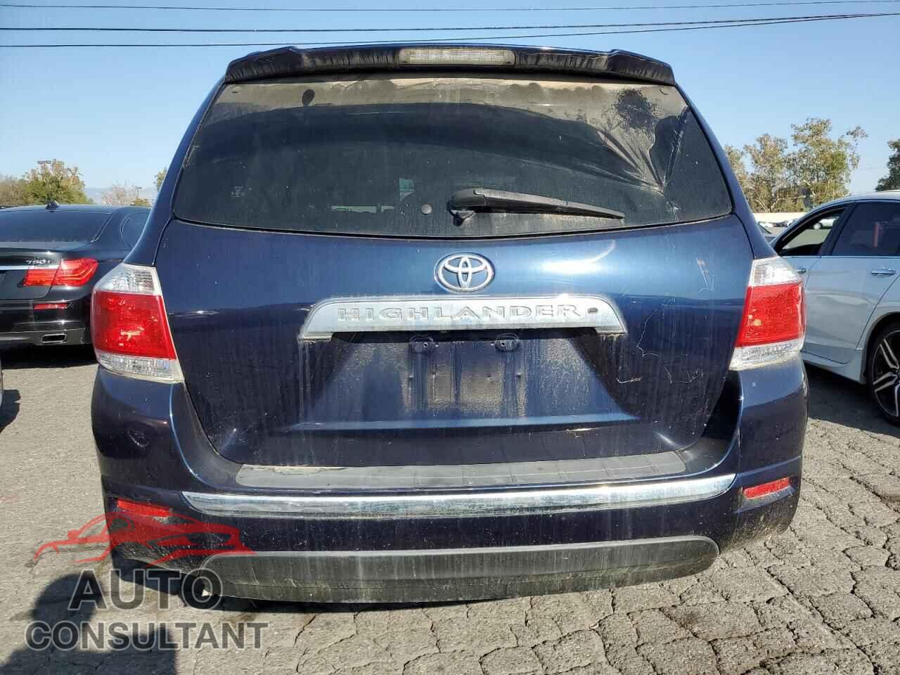 TOYOTA HIGHLANDER 2012 - 5TDZA3EH5CS030746