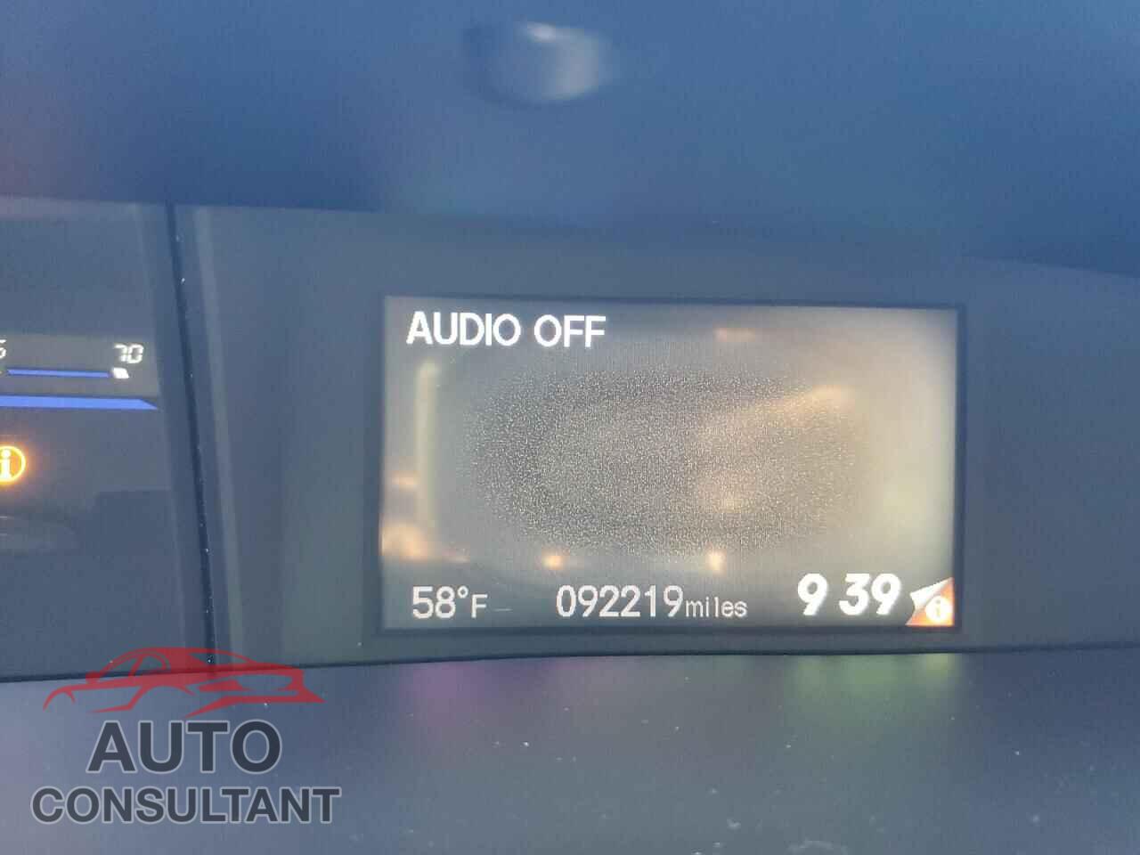HONDA CIVIC 2012 - 19XFB2F98CE336576