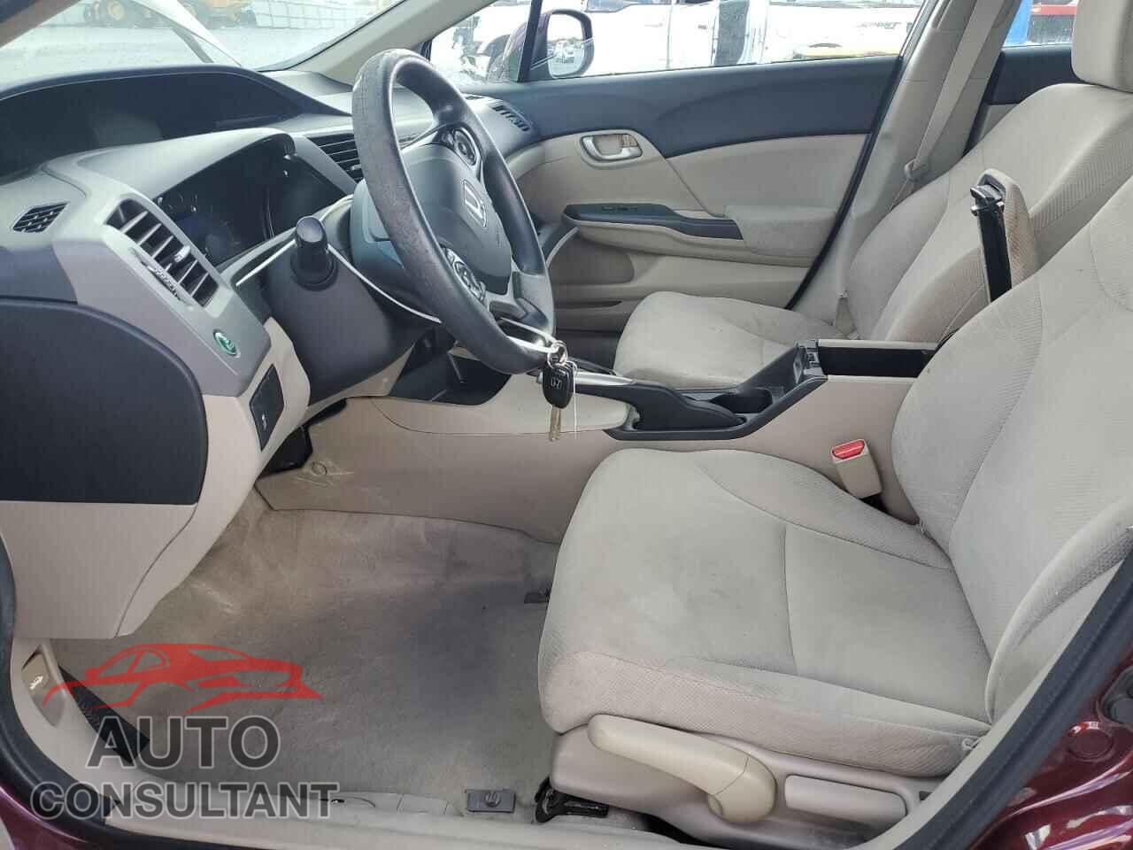 HONDA CIVIC 2012 - 19XFB2F51CE094274