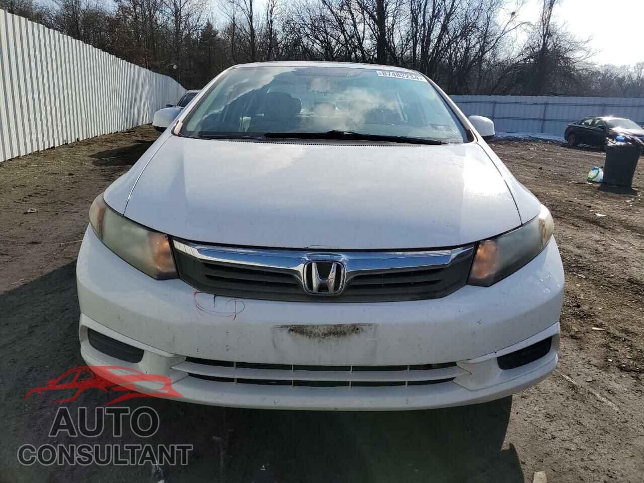 HONDA CIVIC 2012 - 2HGFB2F93CH592646