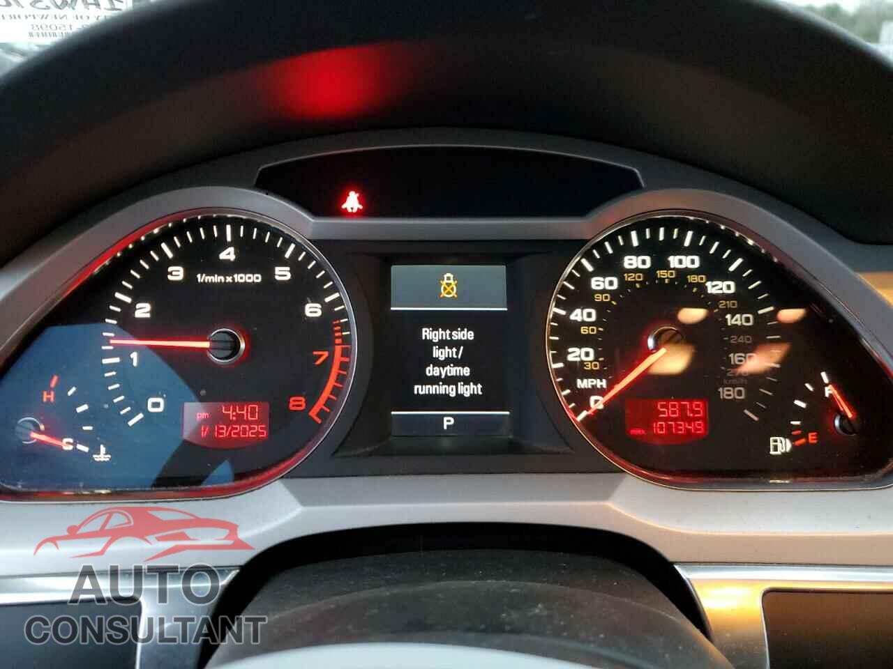 AUDI A6 2011 - WAU4GAFB8BN022908