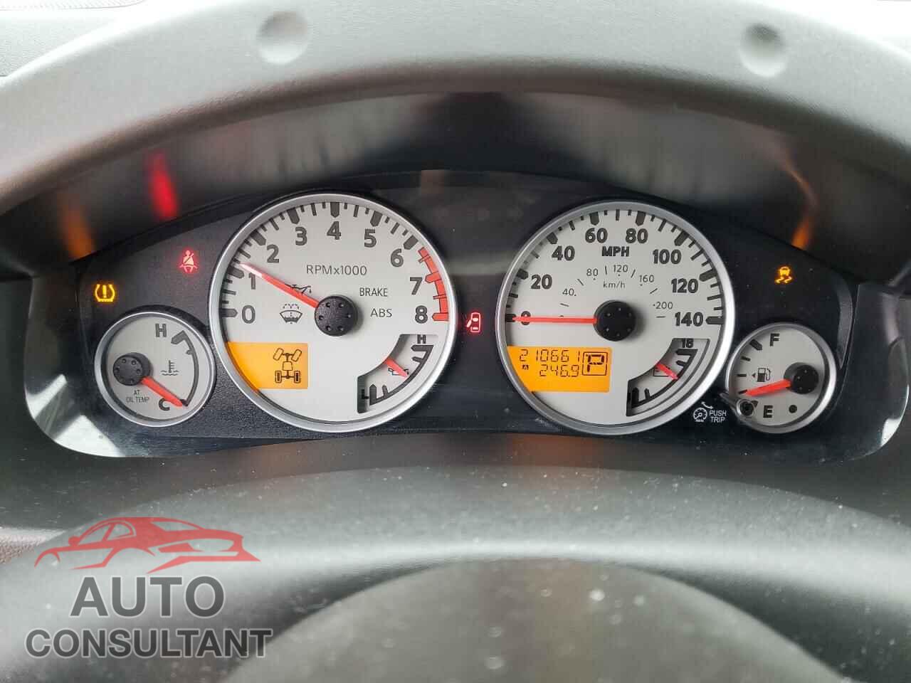 NISSAN FRONTIER 2012 - 1N6AD0CW4CC406033