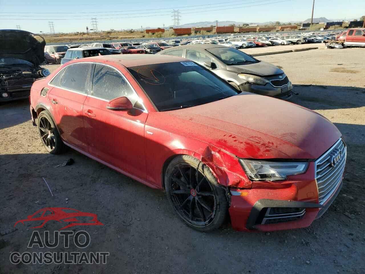 AUDI A4 2017 - WAULNAF42HN013844