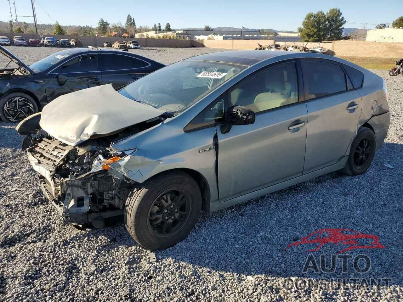 TOYOTA PRIUS 2012 - JTDKN3DU3C5384792