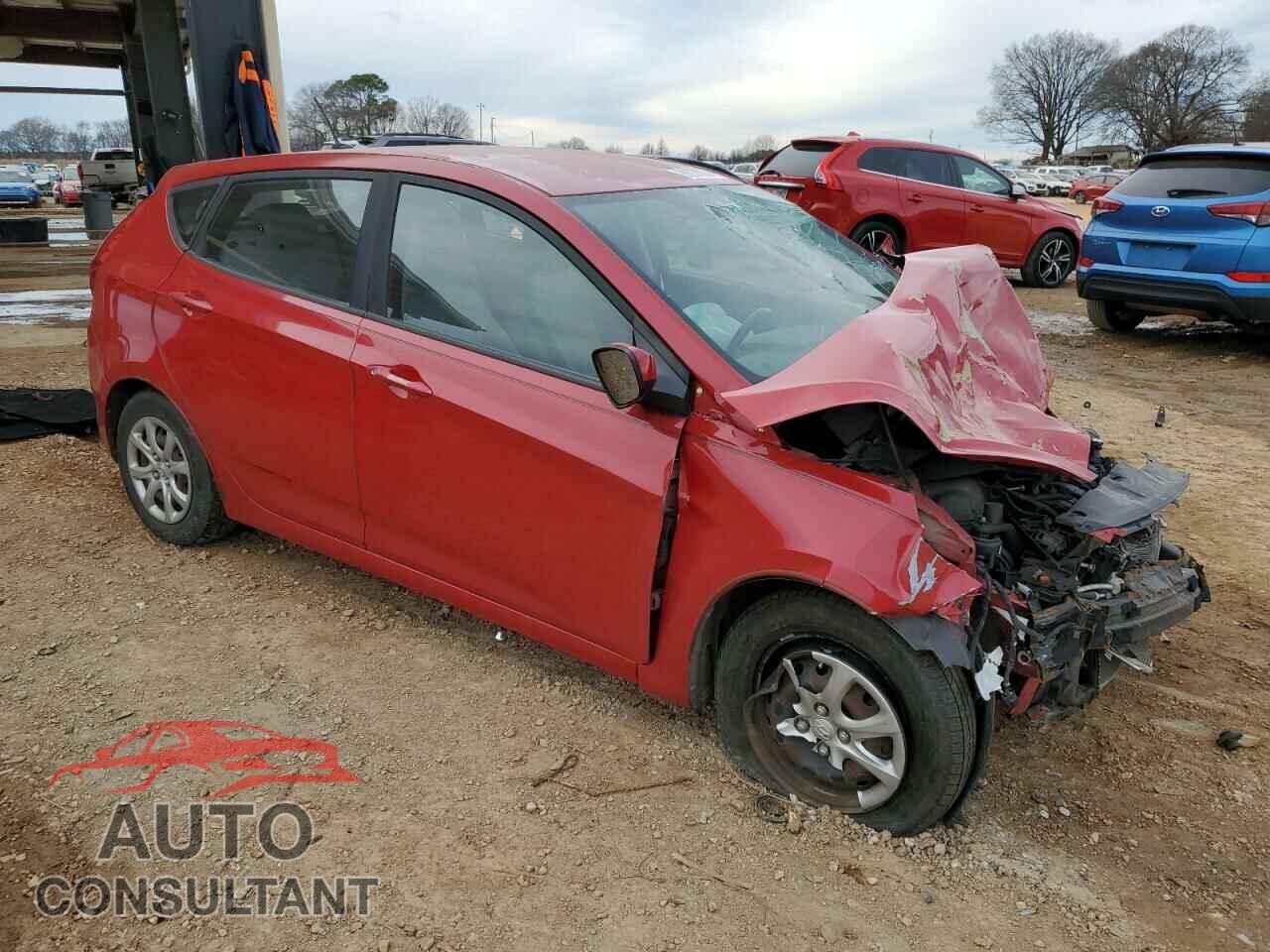 HYUNDAI ACCENT 2012 - KMHCT5AE8CU036085
