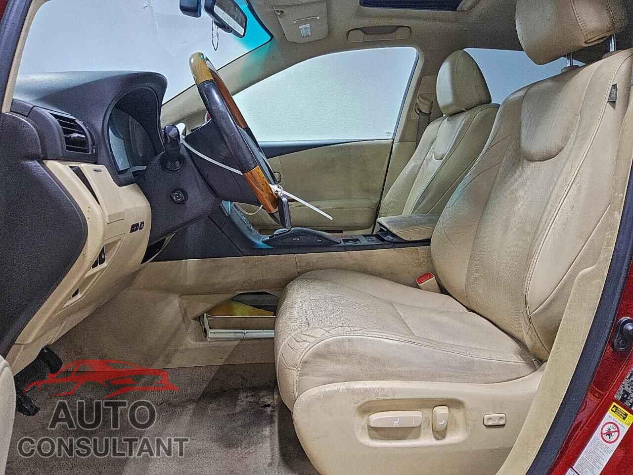 LEXUS RX350 2012 - 2T2BK1BA6CC131776