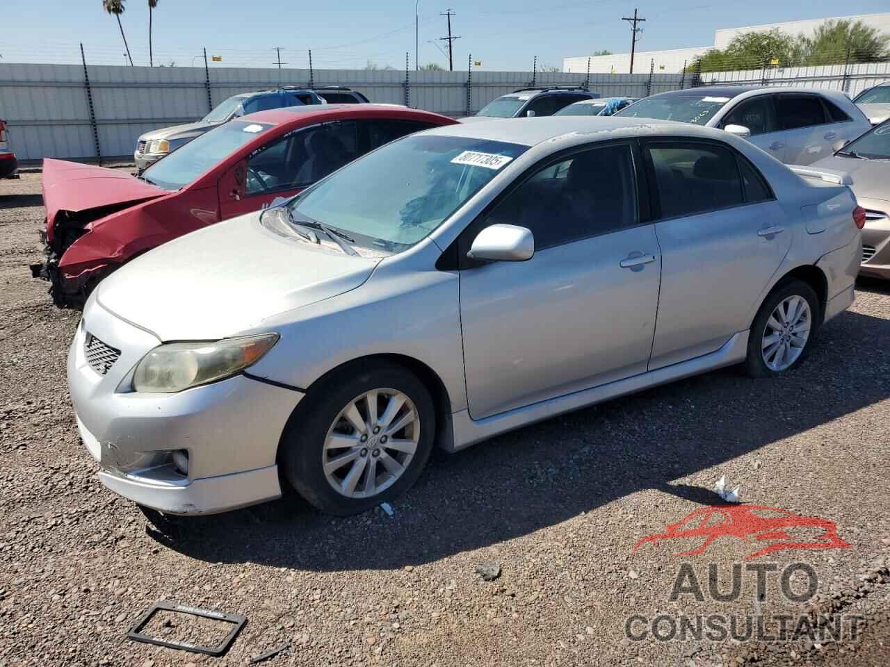 TOYOTA COROLLA 2009 - 1NXBU40E09Z074987