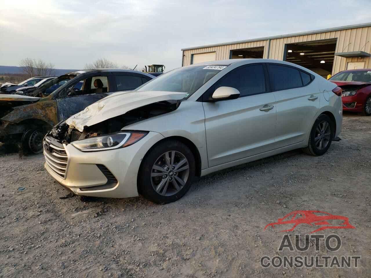 HYUNDAI ELANTRA 2017 - KMHD84LF6HU398722