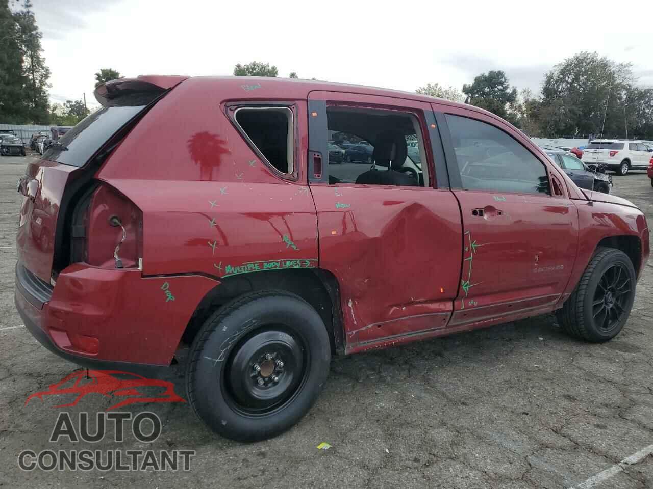 JEEP COMPASS 2017 - 1C4NJCBA9HD146296