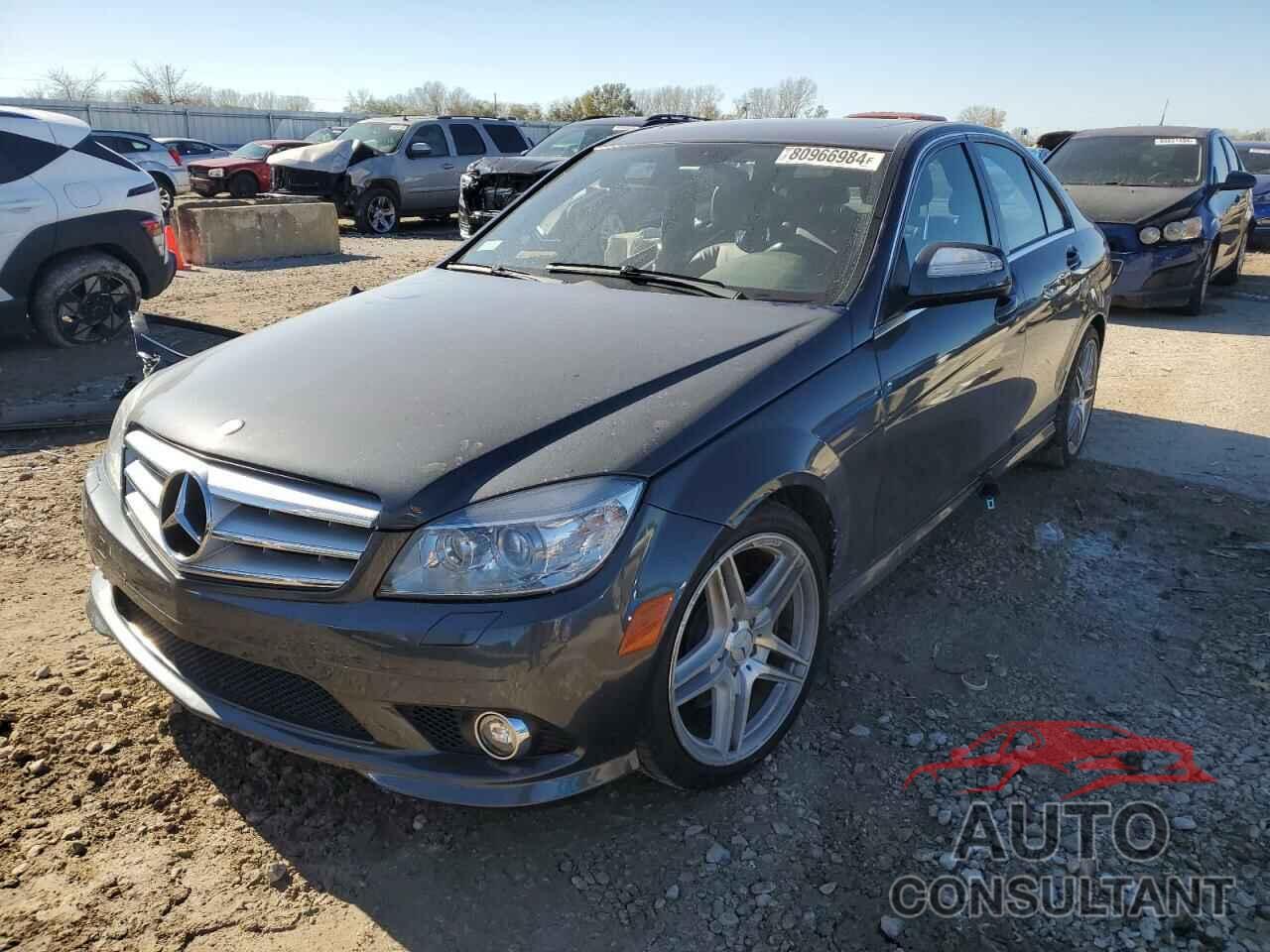 MERCEDES-BENZ C-CLASS 2009 - WDDGF56X39R047374