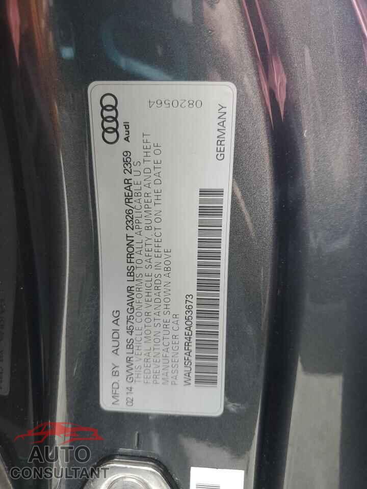 AUDI A5 2014 - WAUSFAFR4EA053673