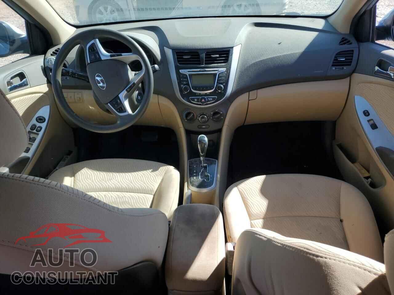 HYUNDAI ACCENT 2012 - KMHCU4AE2CU099139