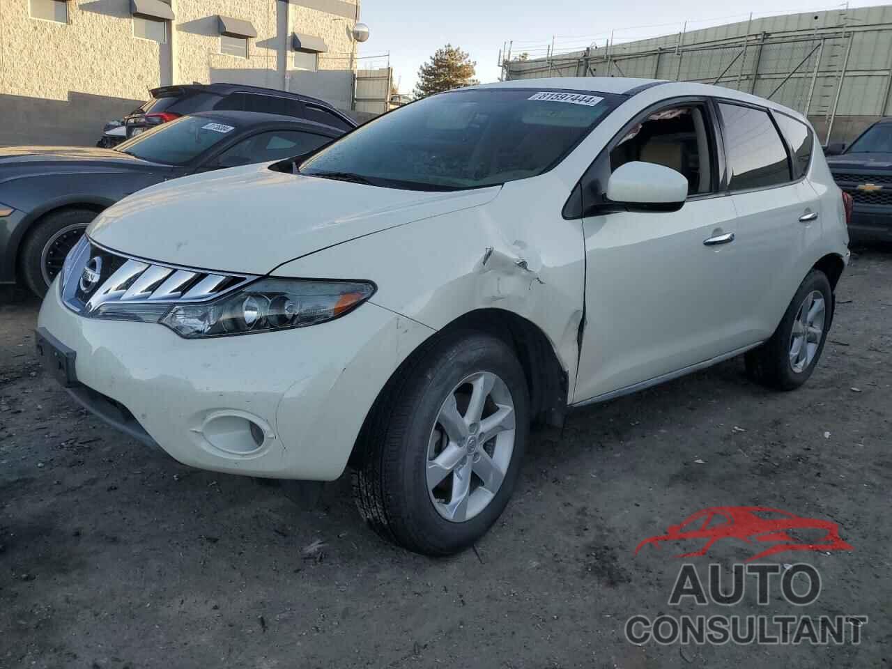 NISSAN MURANO 2010 - JN8AZ1MU6AW007261